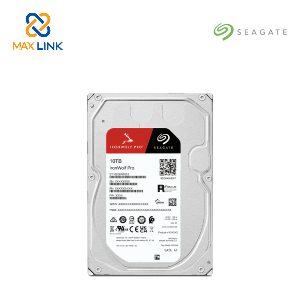 Ổ cứng Seagate IRONWOLF PRO 3.5 10TB ST10000NT001