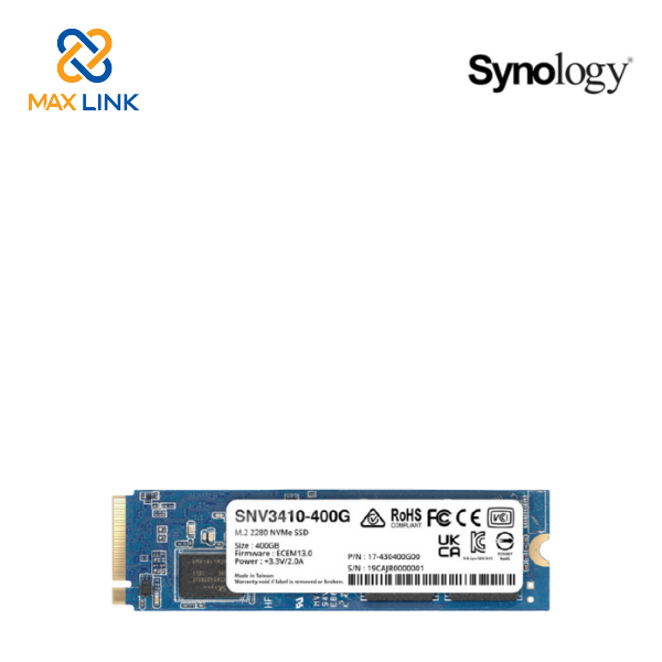 Ổ cứng Synology M.2 22110 NVMe SSD SNV3410-400G