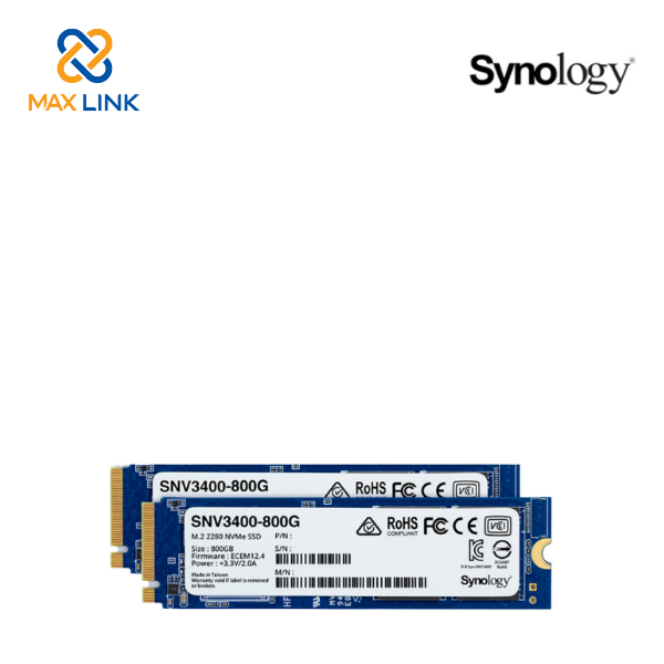 Ổ cứng Synology M.2 22110 NVMe SSD SNV3410-800G
