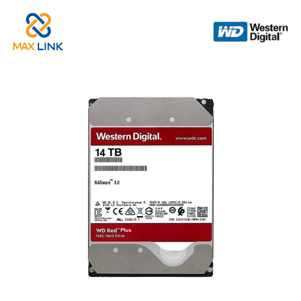 Ổ cứng HDD Western Digital Red Plus 14TB WD140EFGX