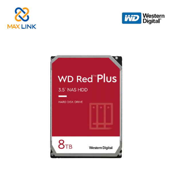 Ổ cứng HDD Western Digital Red Plus 8TB WD80EFBX