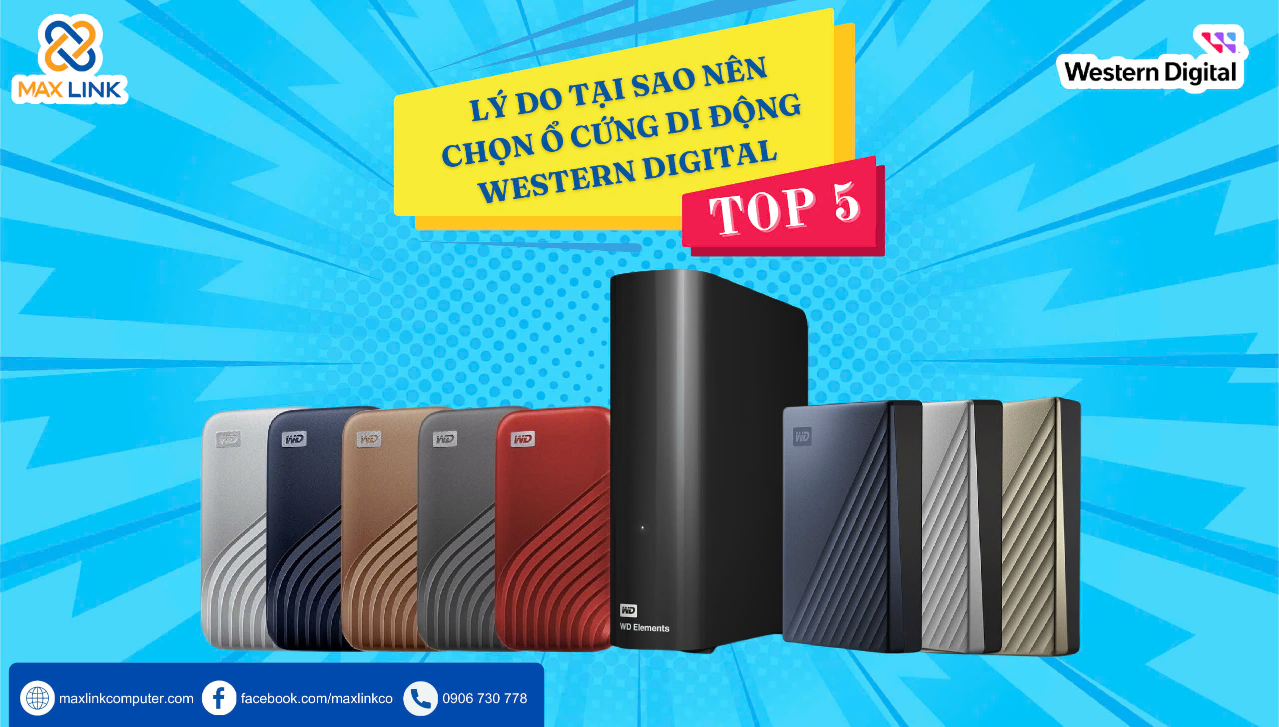 Top 5 Lý Do Tại Sao Nên Chọn Ổ Cứng Di Động Western Digital Top 5 Lý Do Tại Sao Nên Chọn Ổ Cứng Di Động Western Digital
