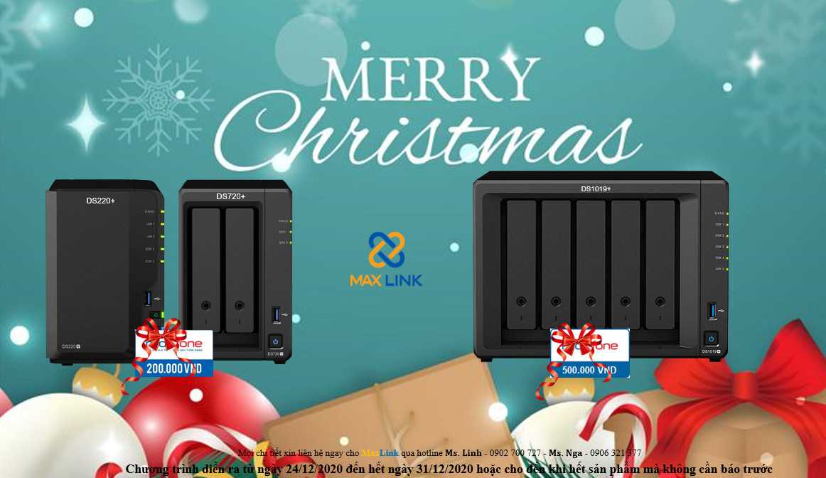 Tuần lễ giáng sinh cùng Synology Tuần lễ giáng sinh cùng Synology