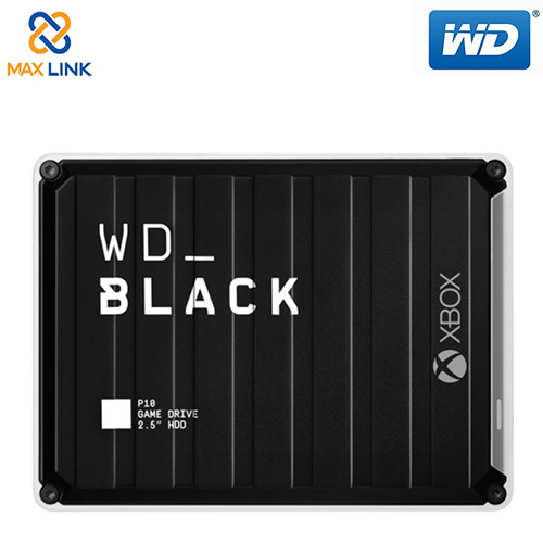 Ổ cứng WD BLACK P10 GAME DRIVE FOR XBOX (PORTABLE) 5TB WDBA5G0050BBK-WESN Ổ cứng WD BLACK P10 GAME DRIVE FOR XBOX (PORTABLE) 5TB WDBA5G0050BBK-WESN