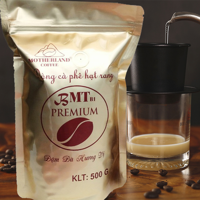 cà phê hạt rang mộc pha phin gói 500g cà phê hạt rang mộc pha phin gói 500g