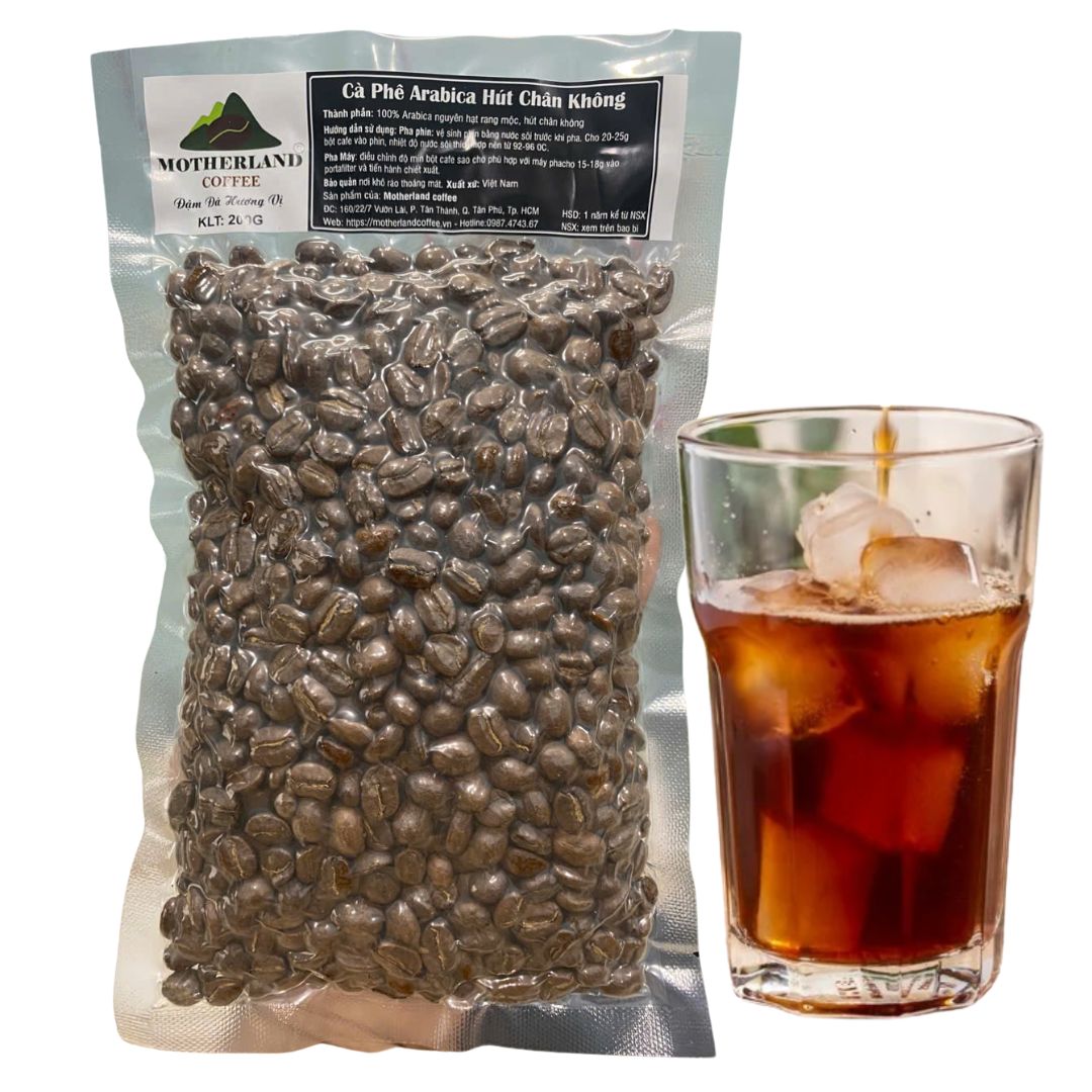 cà phê arabica hút chân không cà phê arabica hút chân không