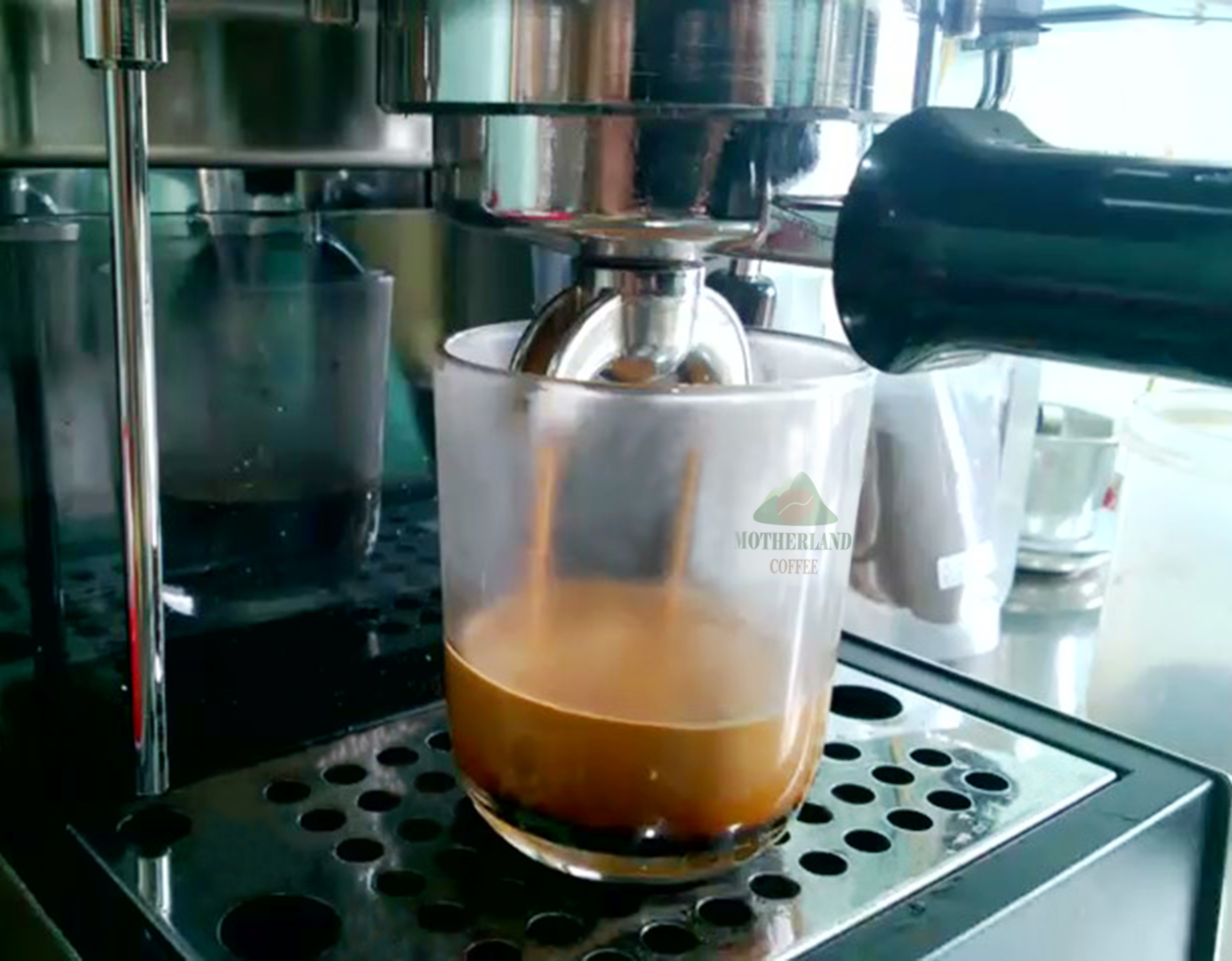 cà phê arabica đà lạt rang mộc pha máy