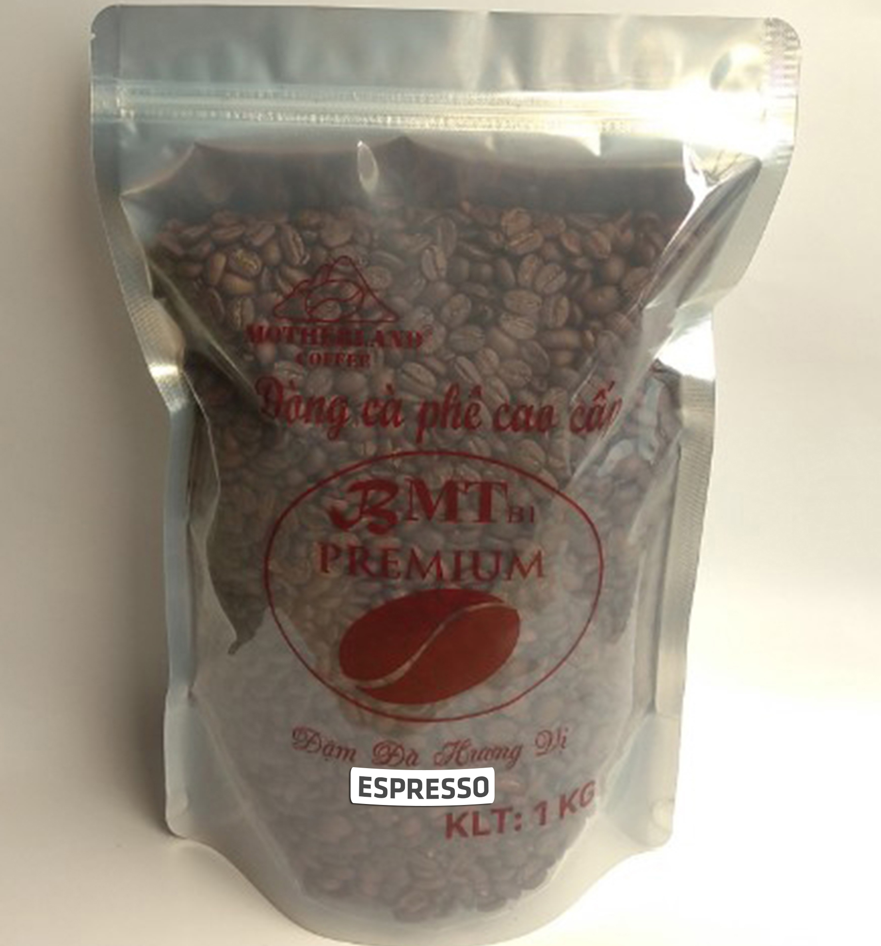cà phê espresso gói 1kg motherland bmt cà phê espresso gói 1kg motherland bmt