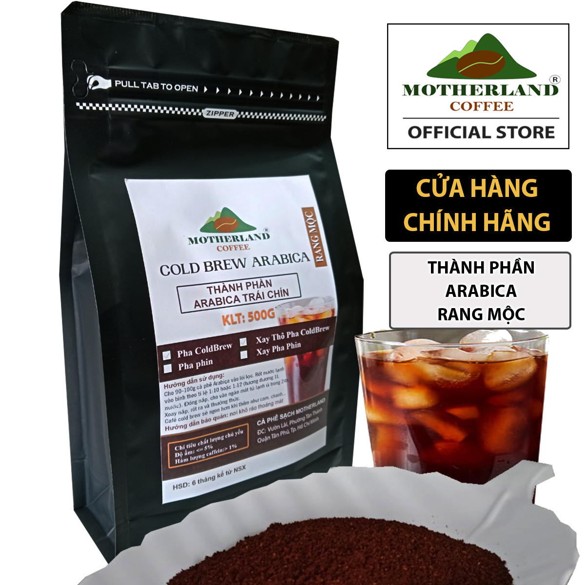 cà phê pha lạnh xay thô cà phê pha lạnh xay thô