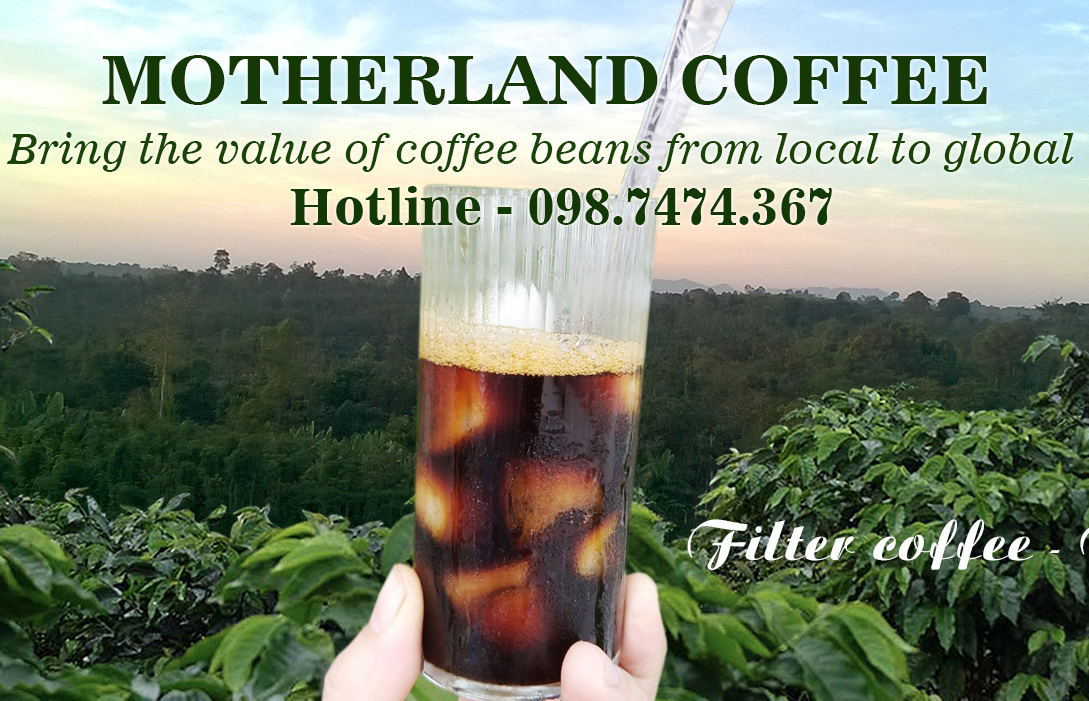 cà phê phin gói 250g motherland cà phê phin gói 250g motherland