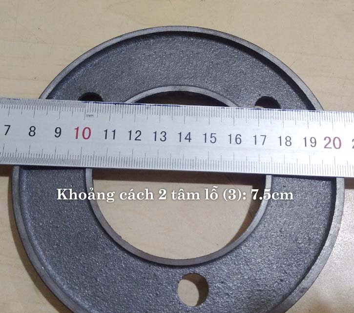 khoảng cách 2 tâm lỗ máy xay cà phê công nghiệp 2 khoảng cách 2 tâm lỗ máy xay cà phê công nghiệp 2