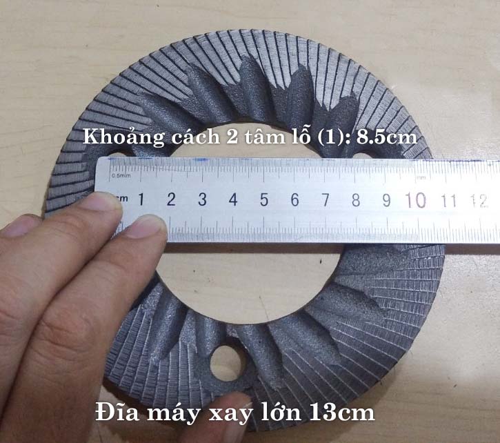 đĩa máy xay cà phê công nghiệp cỡ lớn 1 đĩa máy xay cà phê công nghiệp cỡ lớn 1