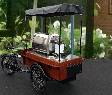 kinh nghiệm mở quán cafe đông khách đặt xe đẩy ở trước quán kinh nghiệm mở quán cafe đông khách đặt xe đẩy ở trước quán