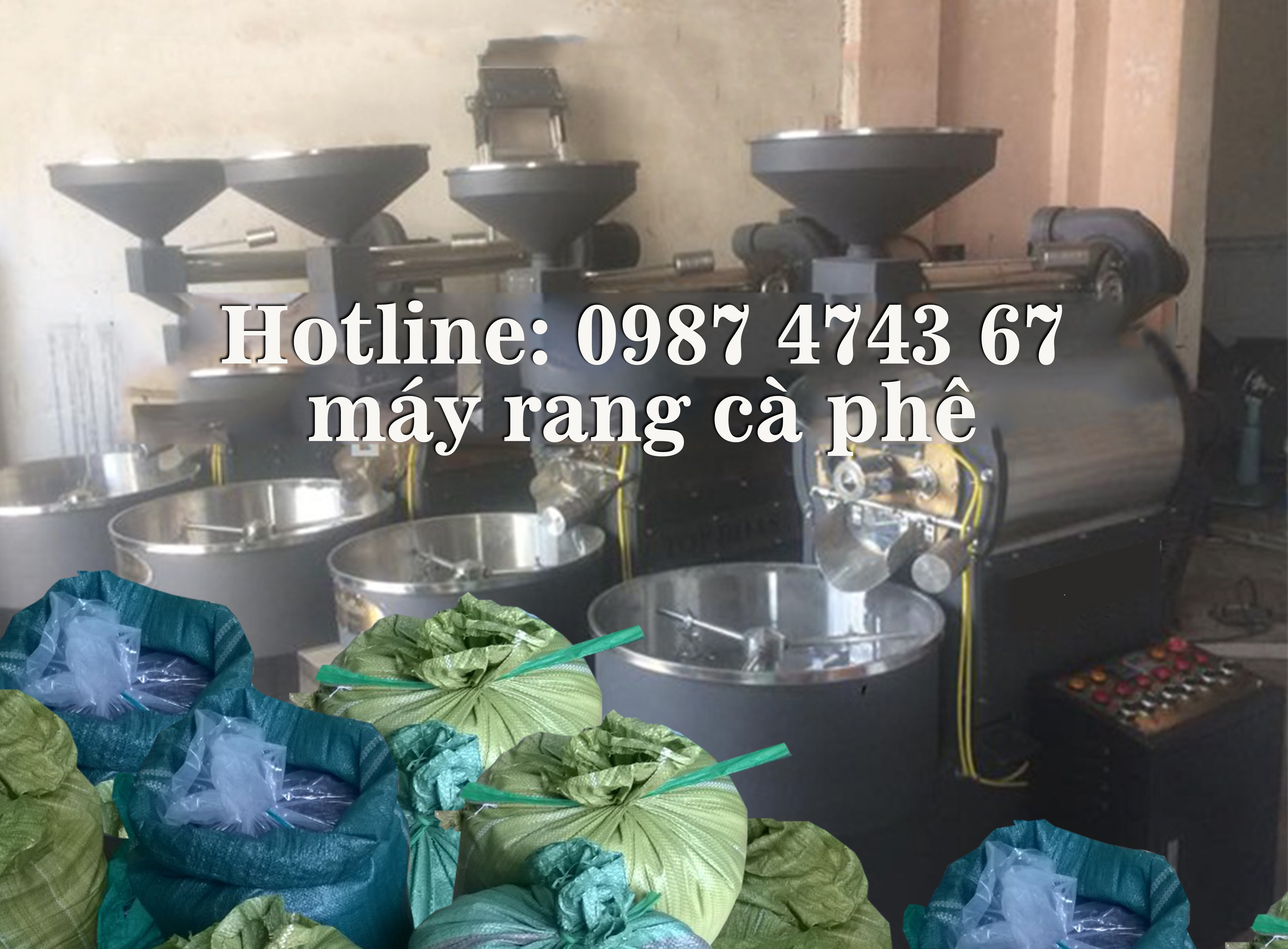 máy rang cafe - nhiệt độ rang cà phê gia công