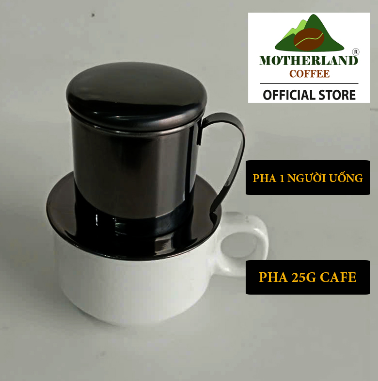 phin pha cà phê inox màu đen phin pha cà phê inox màu đen