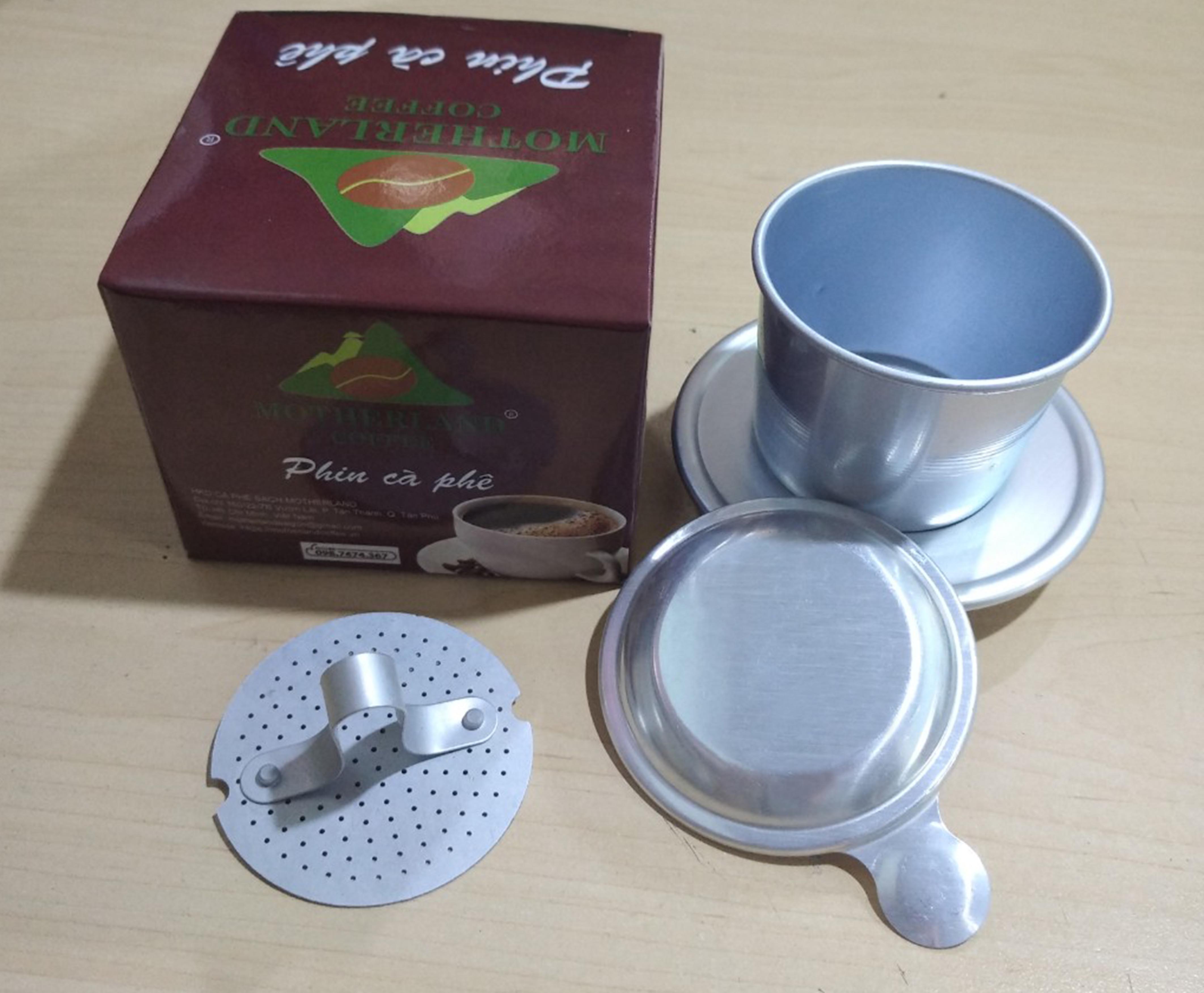 phin cafe màu trắng bạc motherland phin cafe màu trắng bạc motherland