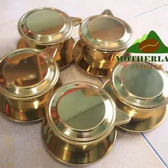 PHIN INOX LỚN MẠ VÀNG PHA CAFE