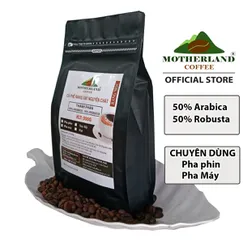 Cà Phê Pha Máy Espresso Tỷ Lệ 50% Ara - 50% Robusta