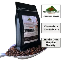 Cafe Hạt Pha Máy Tỷ Lệ 30% Ara - 70% Robusta