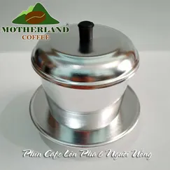 PHIN NHÔM LỚN PHA 150G BỘT CAFE
