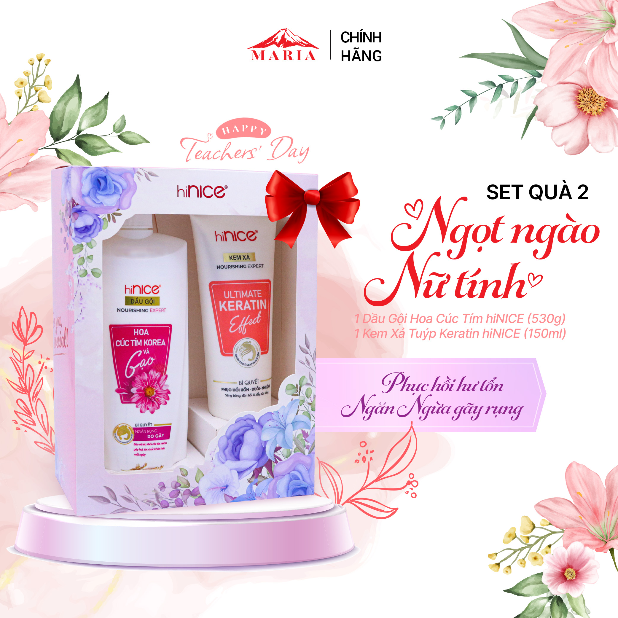 Bí quyết ngăn ngừa tóc gãy rụng hiNICE