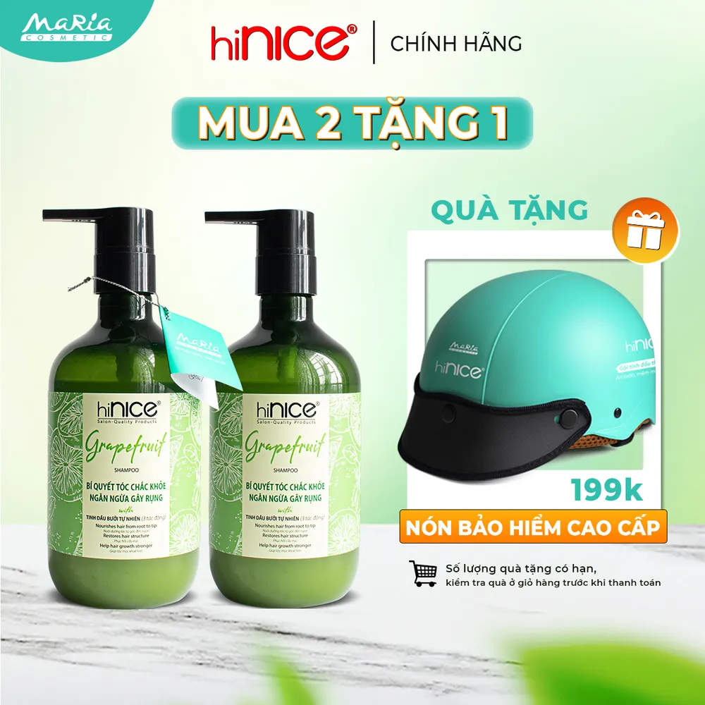 [TẶNG NÓN BẢO HIỂM] Combo 2 Chai Dầu Gội  Xả Bưởi & Thảo Dược Ngăn Rụng Tóc, Dưỡng Ẩm Giúp Tóc Suôn Mượt Bồng Bềnh 422g & 425ml
