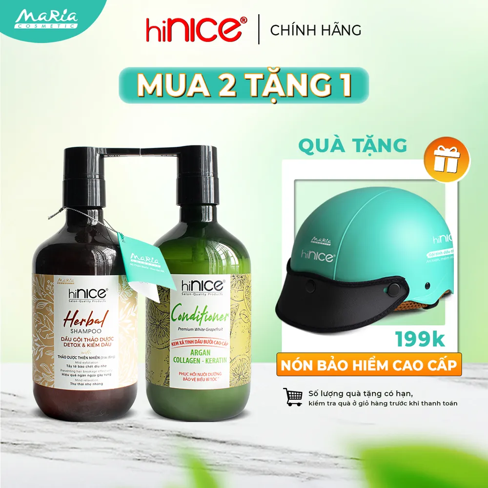 [TẶNG NÓN BẢO HIỂM] Combo 2 Chai Dầu Gội  Xả Bưởi & Thảo Dược Ngăn Rụng Tóc, Dưỡng Ẩm Giúp Tóc Suôn Mượt Bồng Bềnh 422g & 425ml