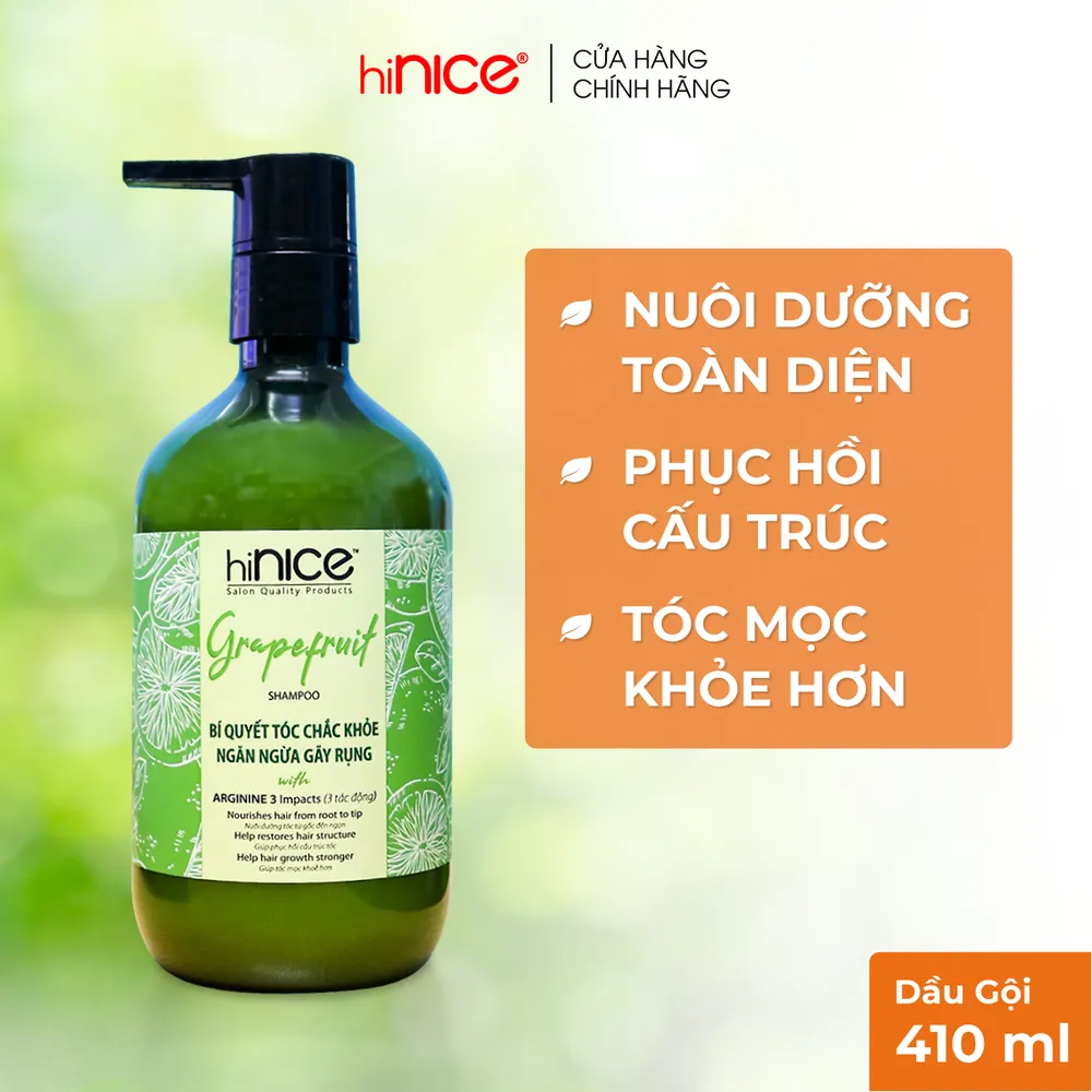 Dầu gội Bưởi Grapefruit hiNICE ngăn ngừa gãy rụng 422g