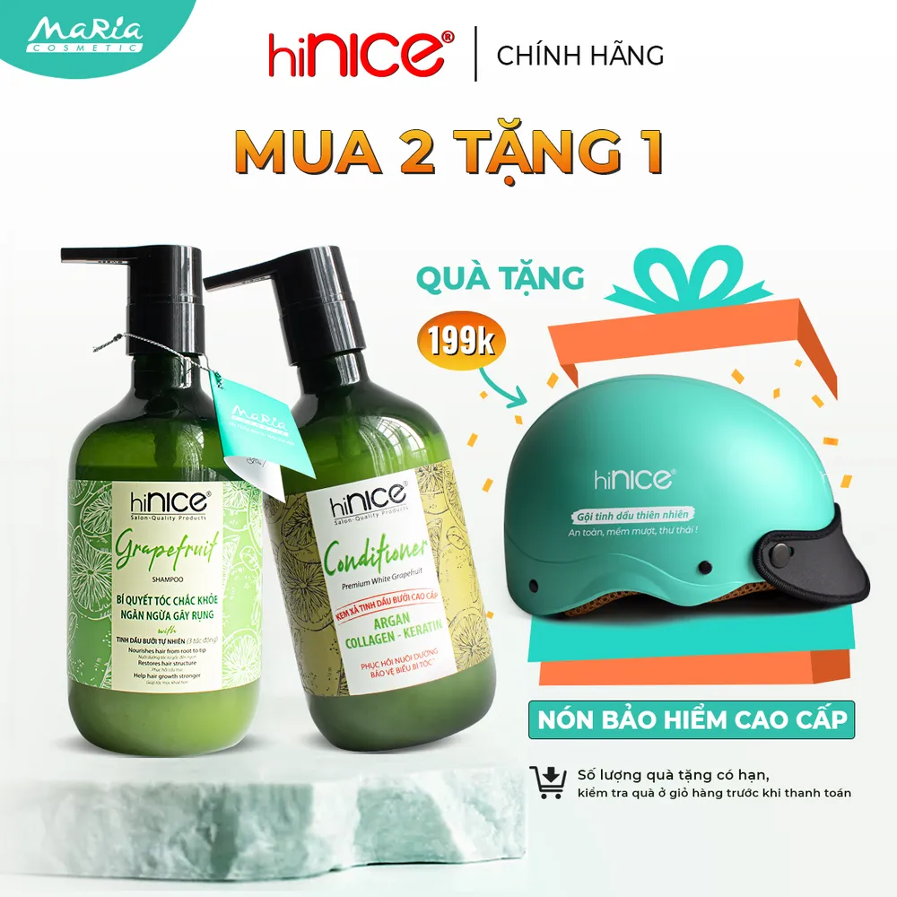 [TẶNG NÓN BẢO HIỂM] Combo 2 Chai Dầu Gội  Xả Bưởi & Thảo Dược Ngăn Rụng Tóc, Dưỡng Ẩm Giúp Tóc Suôn Mượt Bồng Bềnh 422g & 425ml