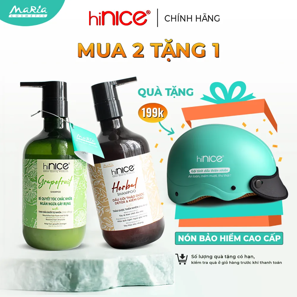 [TẶNG NÓN BẢO HIỂM] Combo 2 Chai Dầu Gội  Xả Bưởi & Thảo Dược Ngăn Rụng Tóc, Dưỡng Ẩm Giúp Tóc Suôn Mượt Bồng Bềnh 422g & 425ml