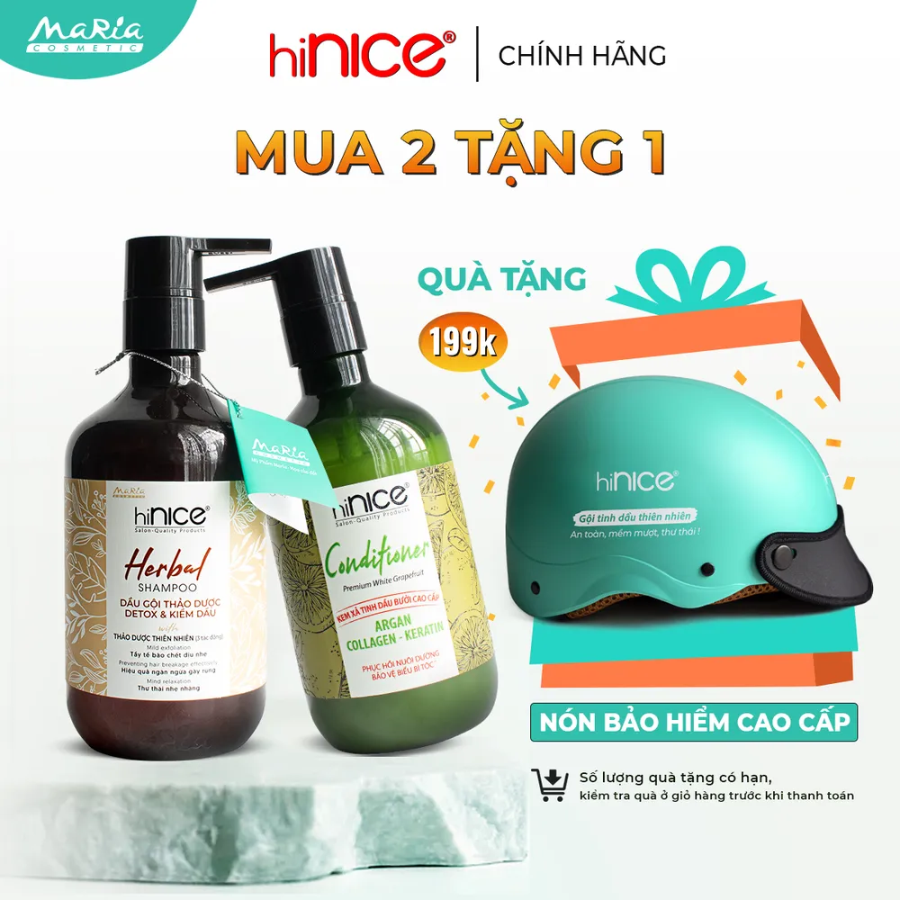 [TẶNG NÓN BẢO HIỂM] Combo 2 Chai Dầu Gội  Xả Bưởi & Thảo Dược Ngăn Rụng Tóc, Dưỡng Ẩm Giúp Tóc Suôn Mượt Bồng Bềnh 422g & 425ml