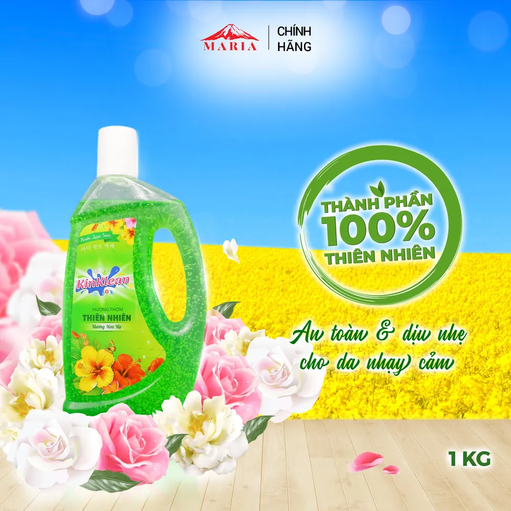 Nước Lau Sàn KinKlean hương Hoa Hạ (1kg)