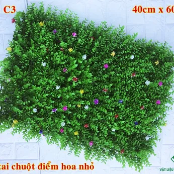 Vách cỏ nhựa trang trí 32