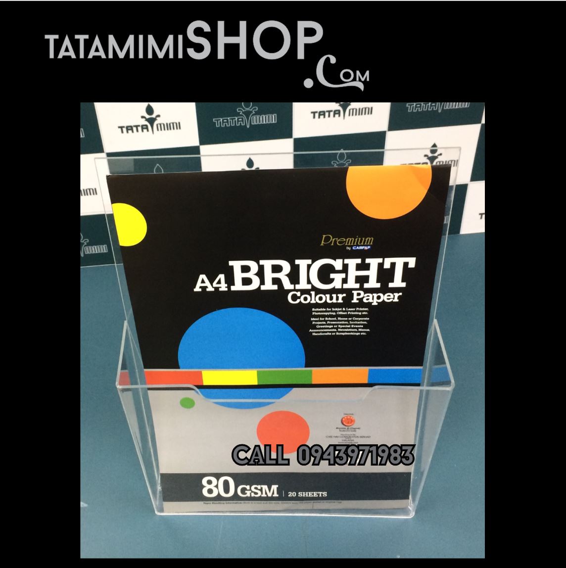 Hộp Mica để tờ rơi A5-1 ngăn Hộp Mica để tờ rơi A5-1 ngăn