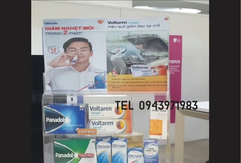 Hộp mica để nhà thuốc