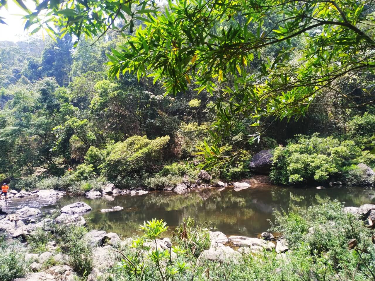 đường vào thác k50 đường vào thác k50