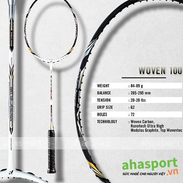 Vợt cầu lông Fleet Pro Woven Pro 100