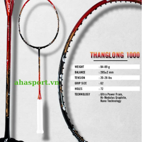 Vợt cầu lông Fleet Thang Long 1000 chính hãng