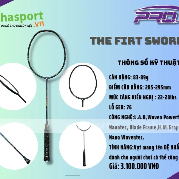 Vợt cầu lông Fleet Pro First Sword