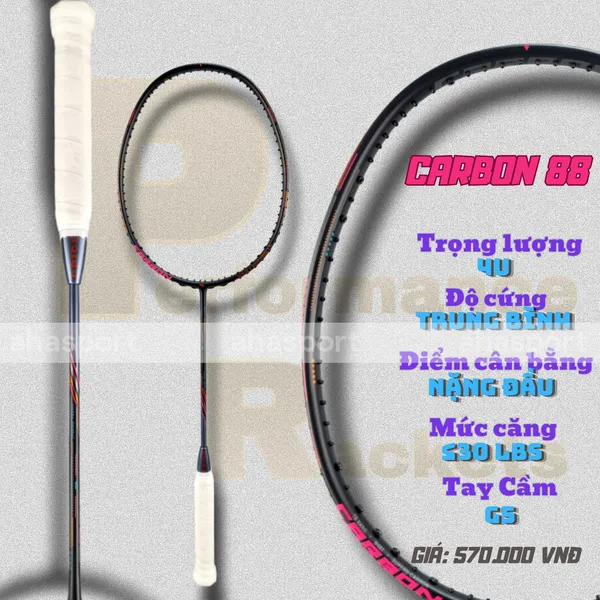 Vợt cầu lông Pride Carbon 88