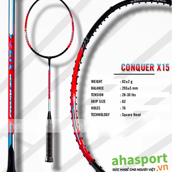 Vợt Cầu Lông Pride Conquer X15