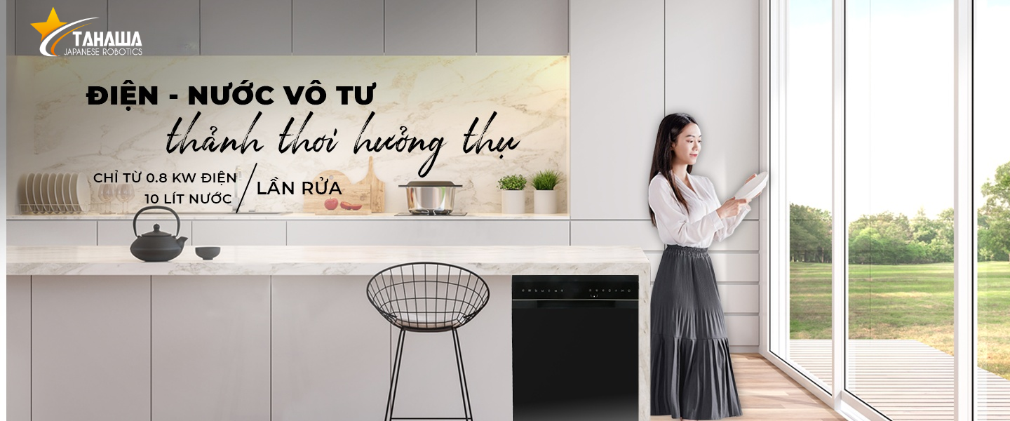 khả năng tiết kiệm điện, nước trên máy rửa bát TAHAWA NK13D02M - Diệt khuẩn UV Led khả năng tiết kiệm điện, nước trên máy rửa bát TAHAWA NK13D02M - Diệt khuẩn UV Led