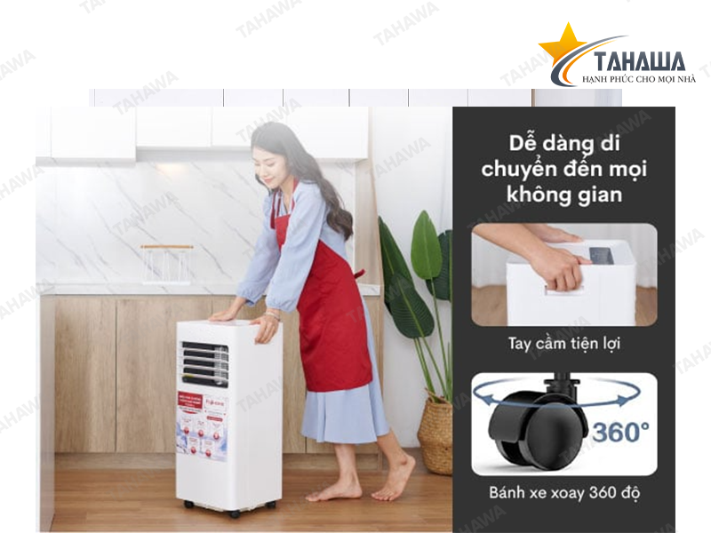 Máy điều hòa di động thông minh Tahawa TH-PAC07 Máy điều hòa di động thông minh Tahawa TH-PAC07