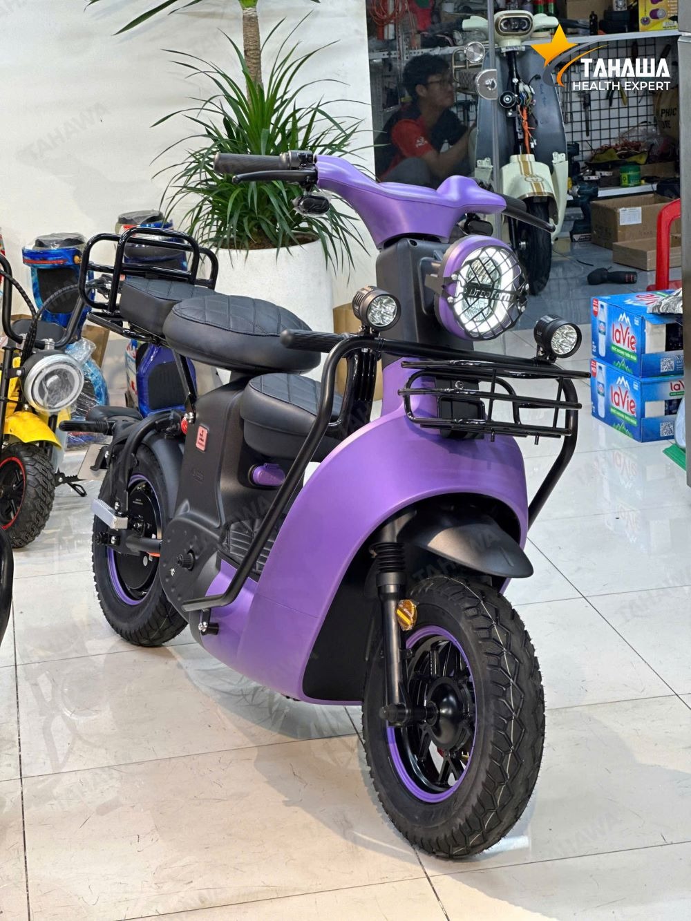 Xe đạp điện Tahawa TH-TYPE03 tím sậm – Biểu tượng của sự bền bỉ Xe đạp điện Tahawa TH-TYPE03 tím sậm – Biểu tượng của sự bền bỉ