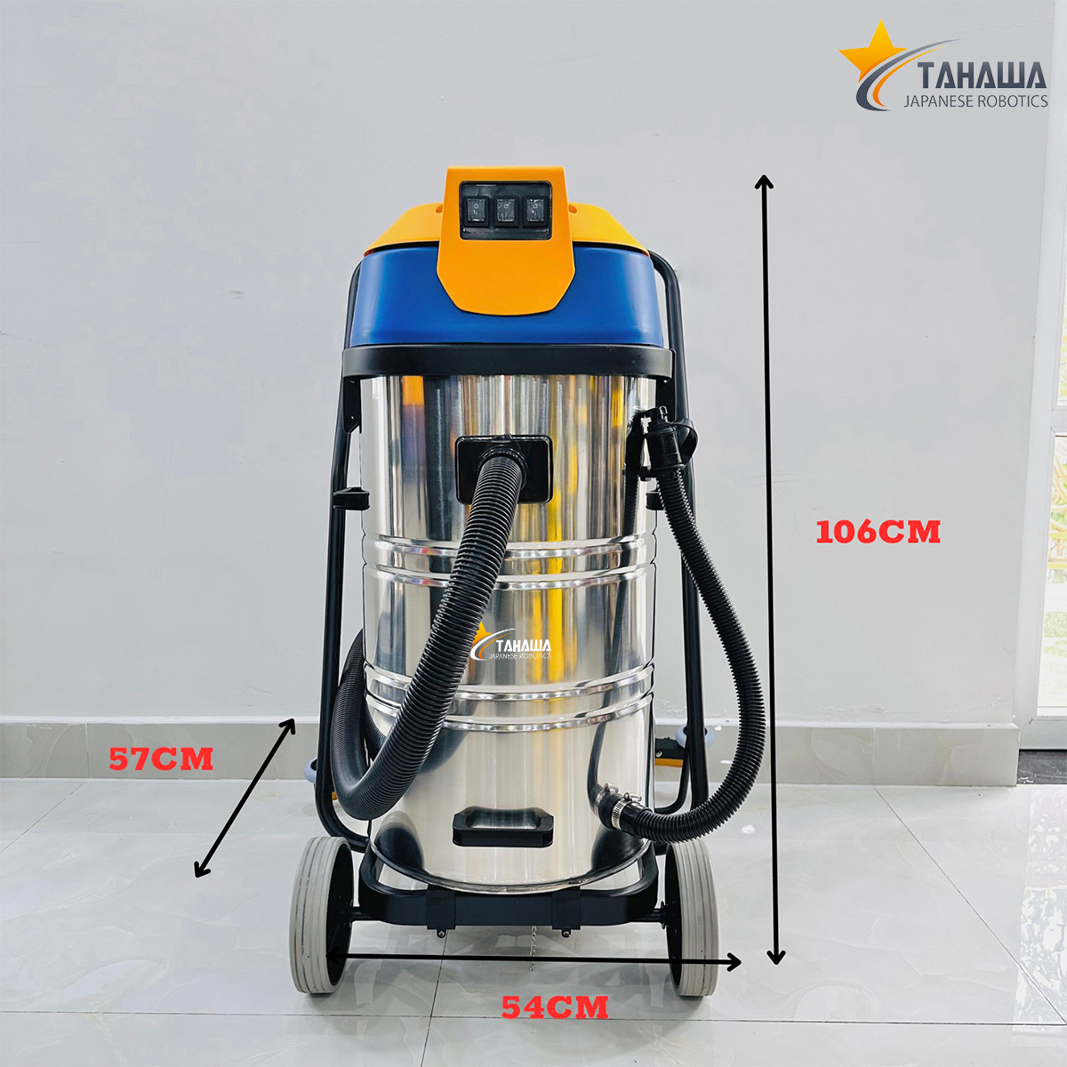 Máy Hút Bụi Công Nghiệp 90L Tahawa KF-380SW Máy Hút Bụi Công Nghiệp 90L Tahawa KF-380SW