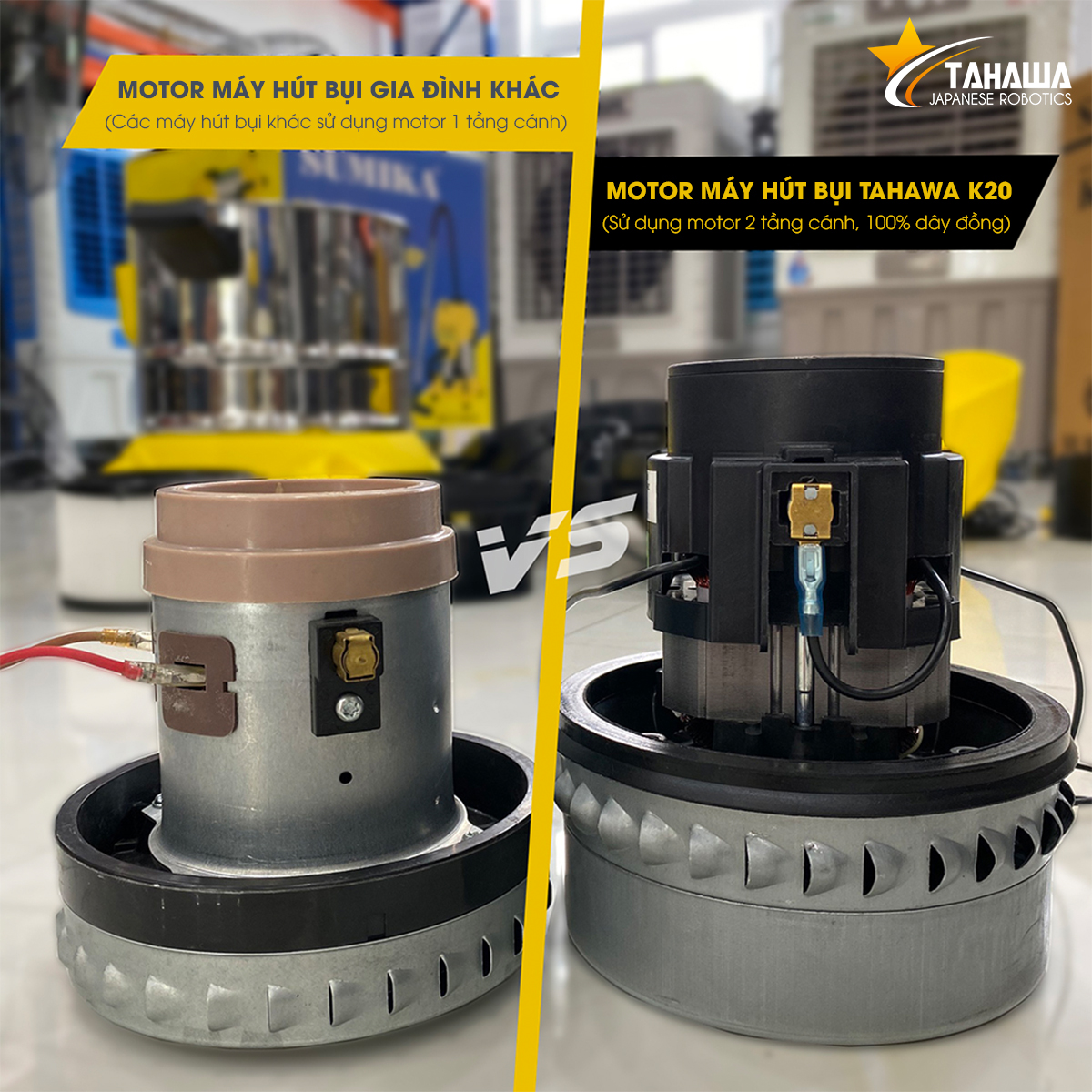 Máy Hút Bụi Công Nghiệp 20L Tahawa K20 Máy Hút Bụi Công Nghiệp 20L Tahawa K20