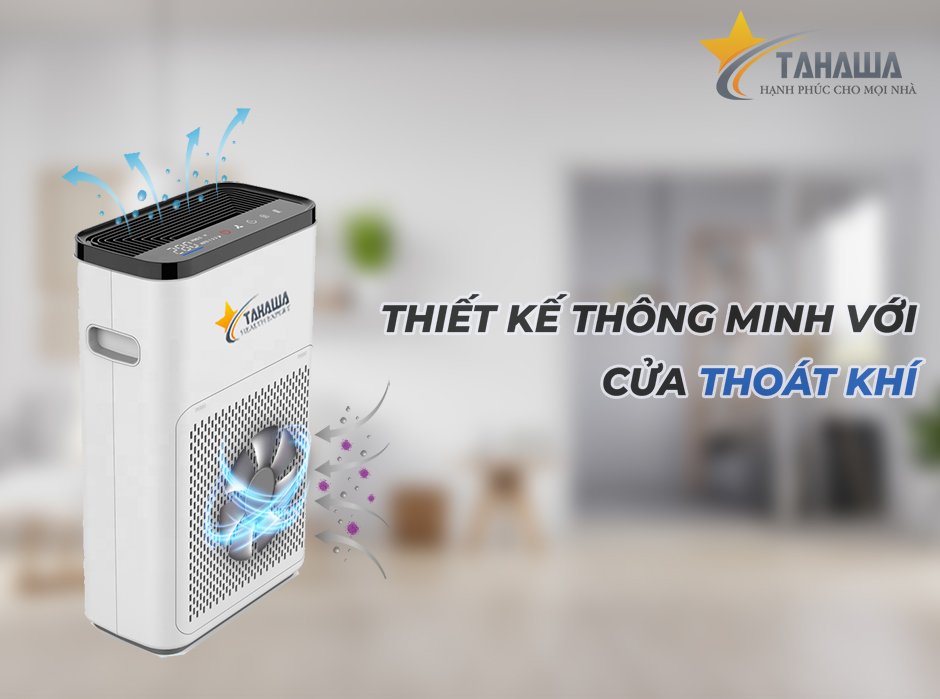Thiết kế thông minh với cửa thoát khí Thiết kế thông minh với cửa thoát khí