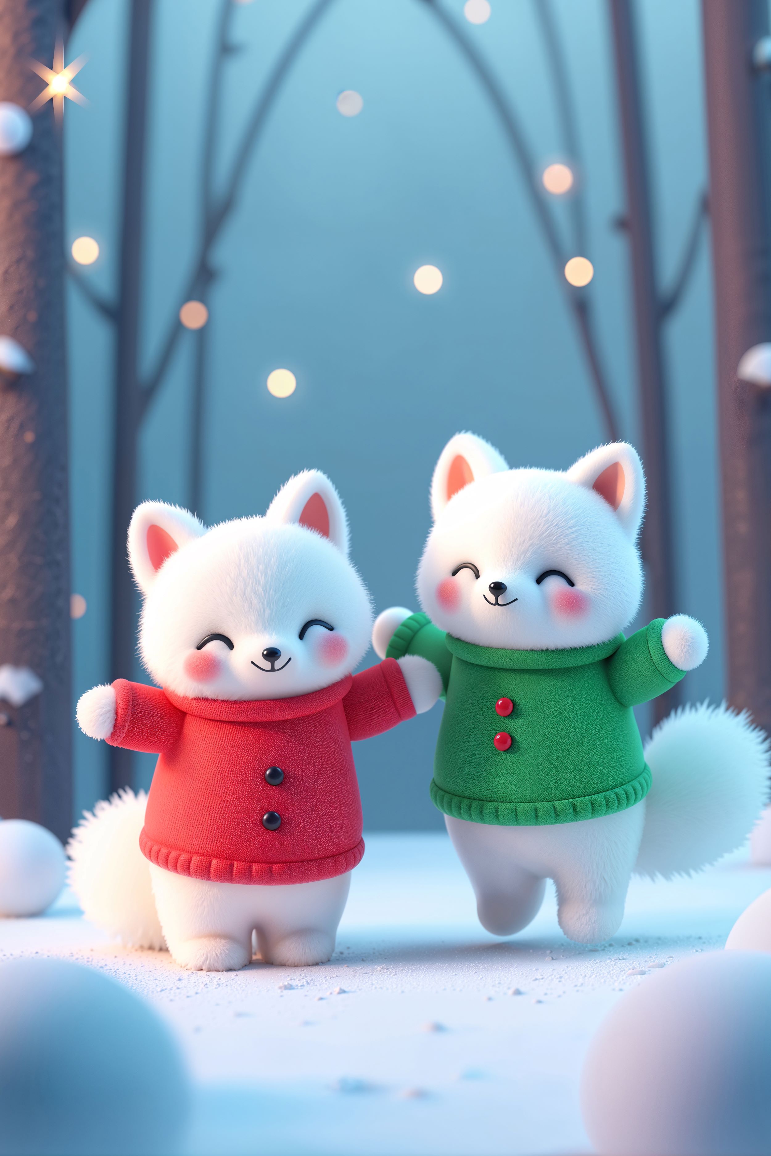 Hình nền Giáng Sinh dễ thương – Phong cách được yêu thích nhất