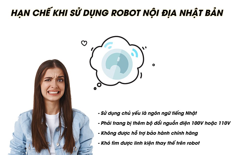 Nên mua robot hút bụi phiên bản quốc tế hay nội địa? Nên mua robot hút bụi phiên bản quốc tế hay nội địa?