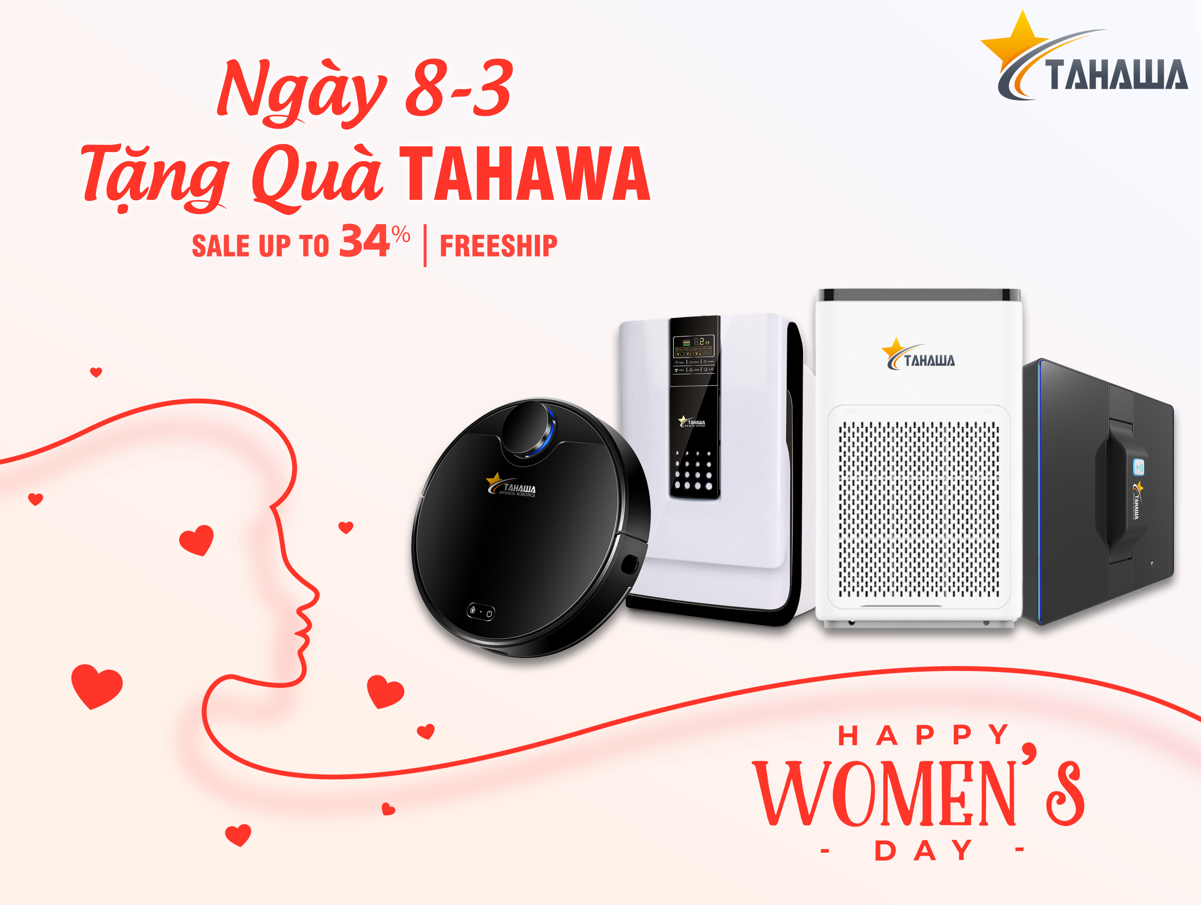 8/3 tặng quà tahawa